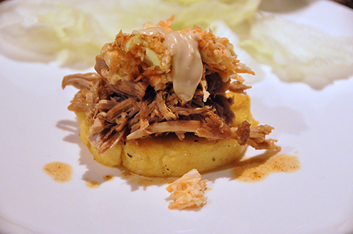 Pulled pork: traaggegaard botermals varkensvlees